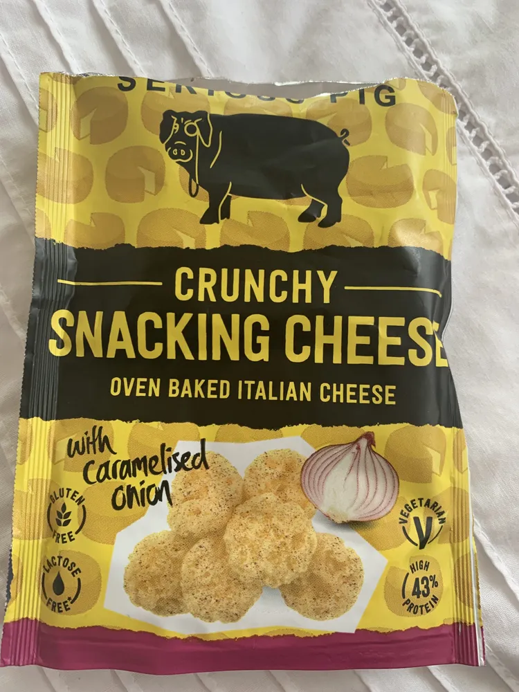 crunchy snacking cheese