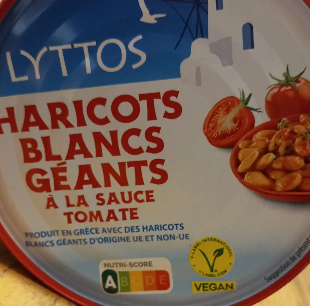 Haricots blancs géants à la sauce tomate