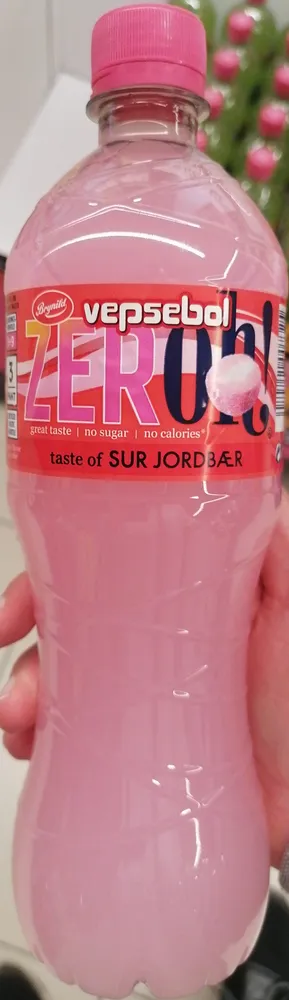 Zeroh! Vepsebol taste of Sur Jordbær