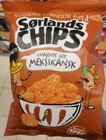 Sørlands Chips Knasende God Meksikansk