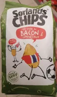 Sørlandschips med smak av bacon & lønnesirup