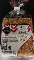 Gluten Free Oats Wholegrain Crispbread