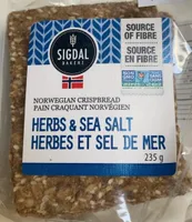 Crackers Herbs & Sea Salt
