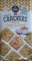 Crackers gluten free curry&coconut