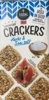 Crunchy crackers herbs&salt