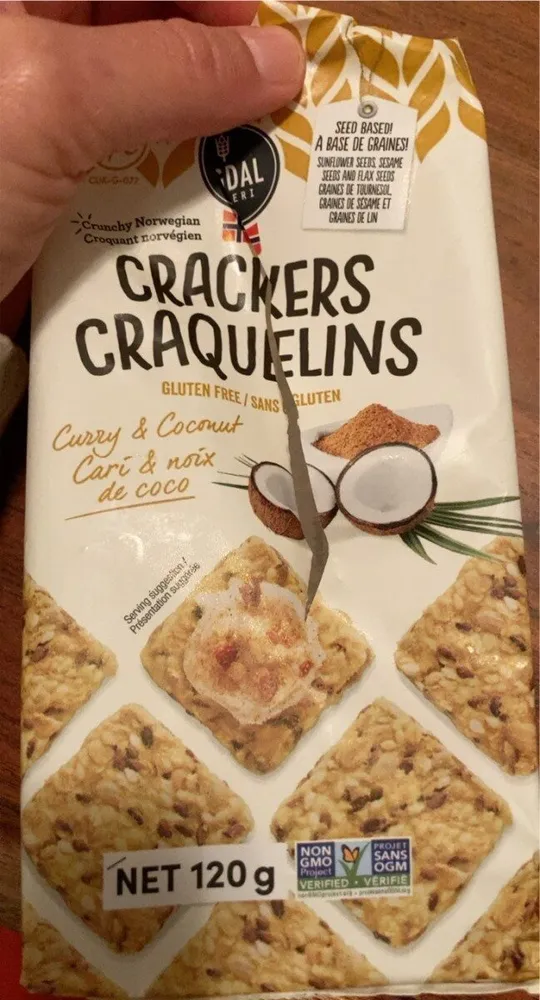 Crackers Curry & Coconut