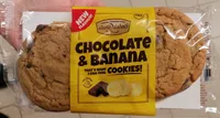 Chocolate & Banana Cookies