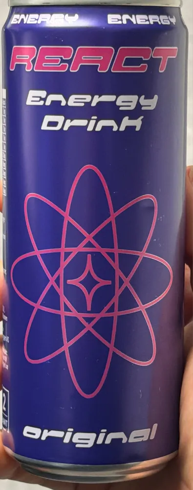 React Original Energy Drink