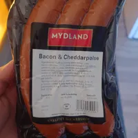 Bacon & Cheddarpølse