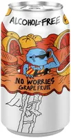 No Worries Grapefruit Alkoholfri 0,33l