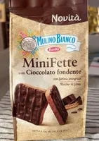 MiniFette con cioccolato fondente