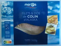 Filets & dos de colin d’Alaska