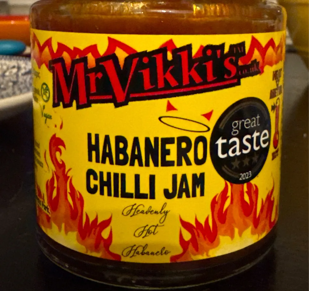 Habanero chilli jam