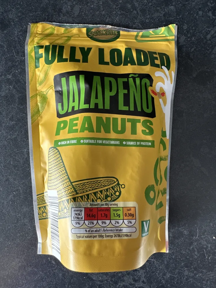 Fully Loaded Jalapeño Peanuts