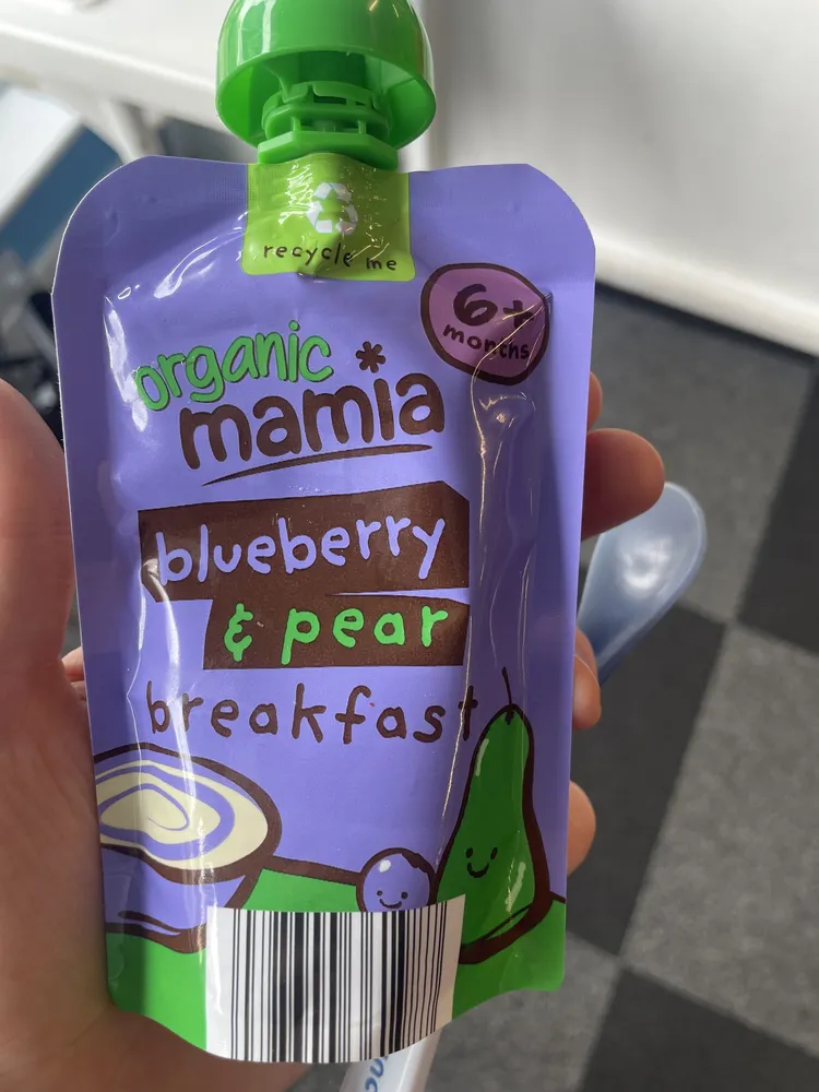 Organic Blueberry & Pear Breakfast