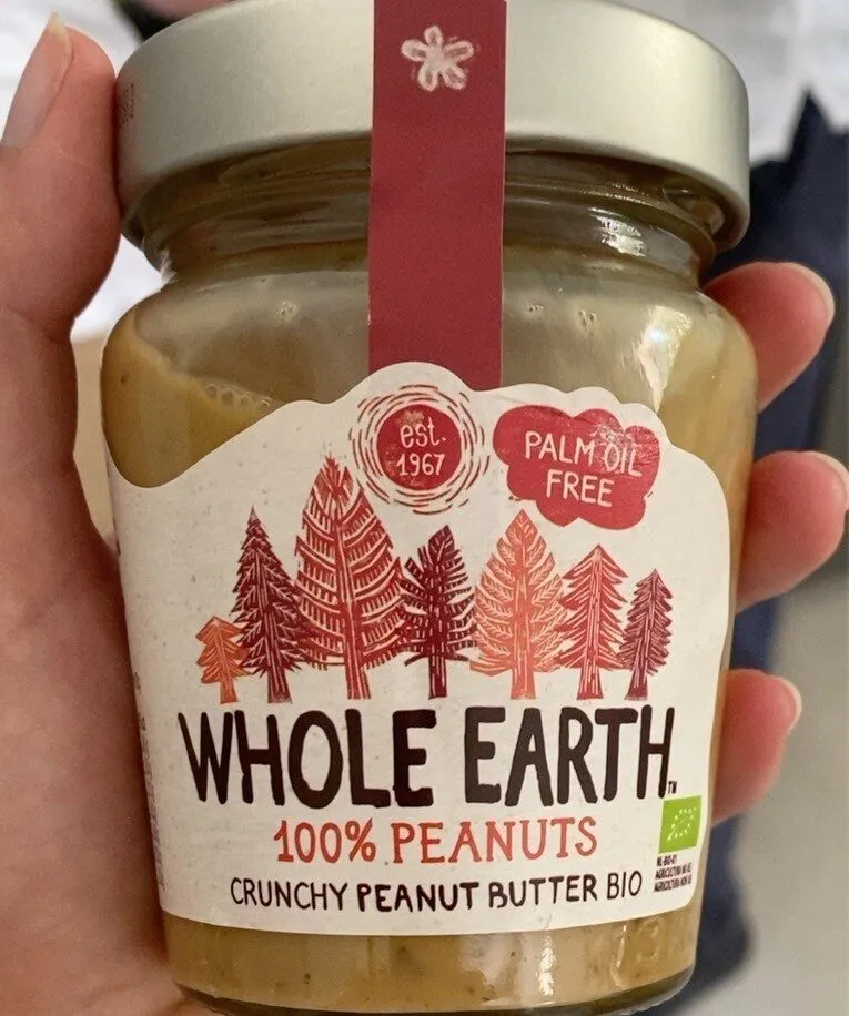 Crunchy peanut butter bio