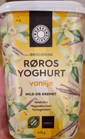 Økologisk Røros yoghurt vanilje