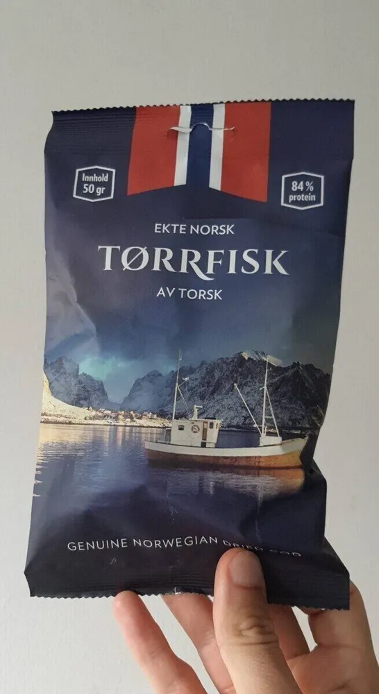 Torrfisk. Stockfish snacks