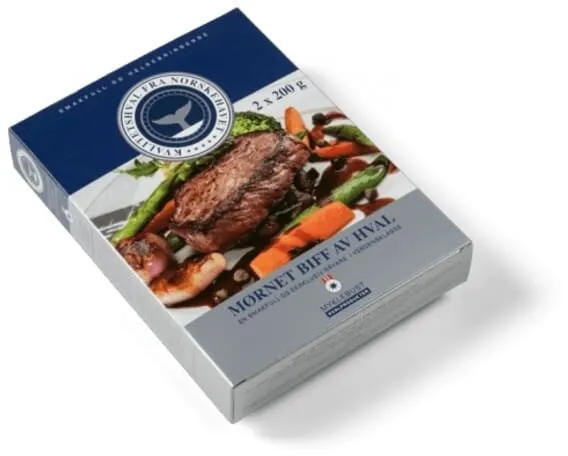 Mørnet Biff av Hval (Whale Beef)
