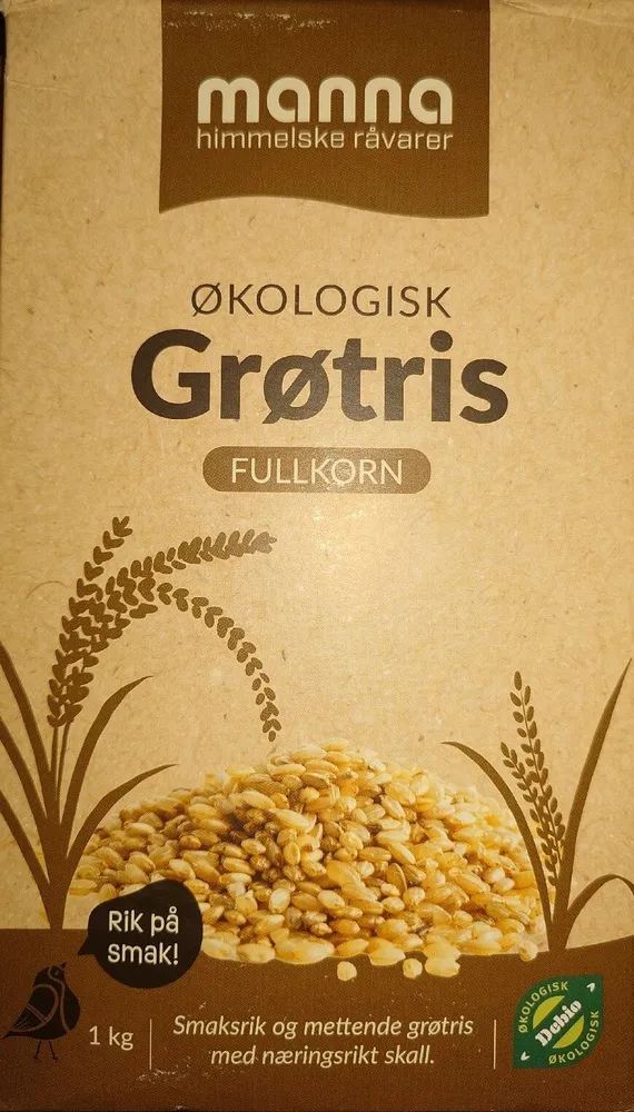 Økologisk Grøtris Fullkorn