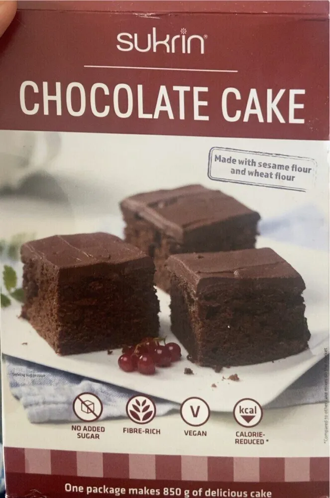 Sukrin Chocolate Cake Sugar Free