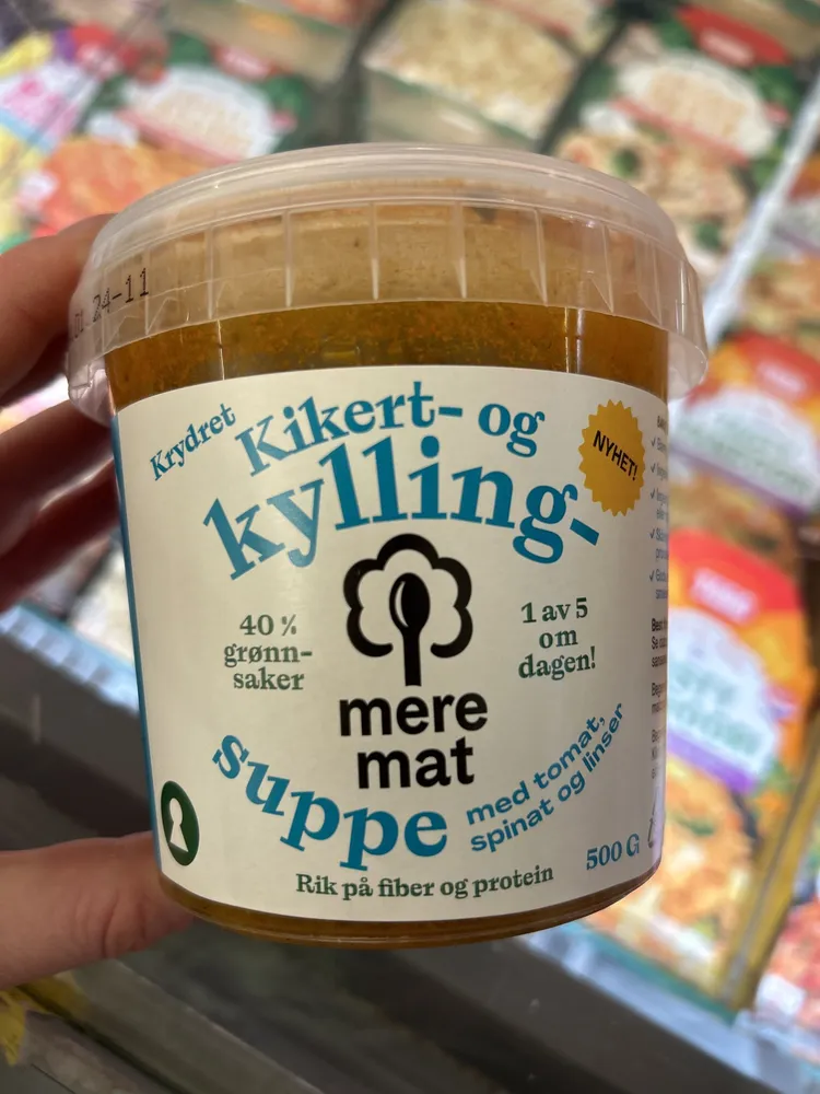 Kikert- og kyllingsuppe