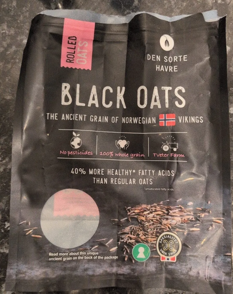 Rolled Black Oats