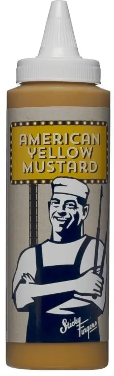 Mustard American Yellow 237g Sticky Fingers