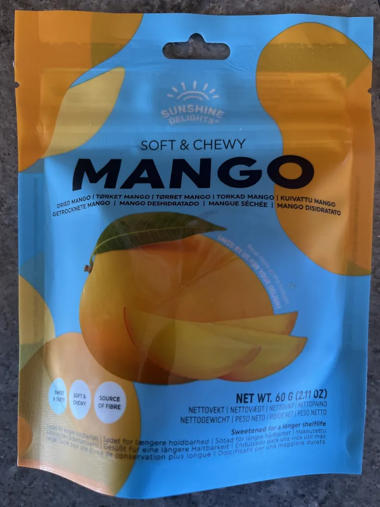 Soft and Chewy Mango