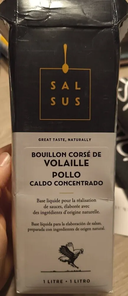 Bouillon corsé de Volaille