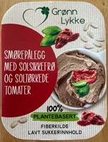 Smørepålegg med solsikkefrø og soltørkede tomater