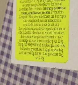 Barres Pain d'Épice - Cannelle
