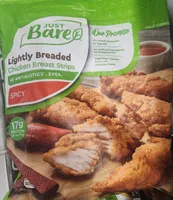 Lightly breaded Chicken Breast Strips