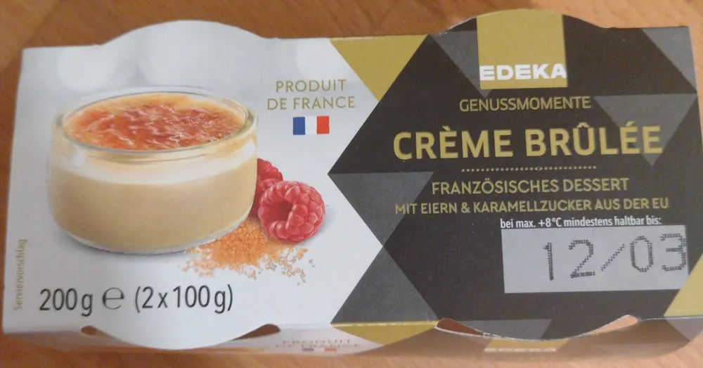 Crème Brûlée