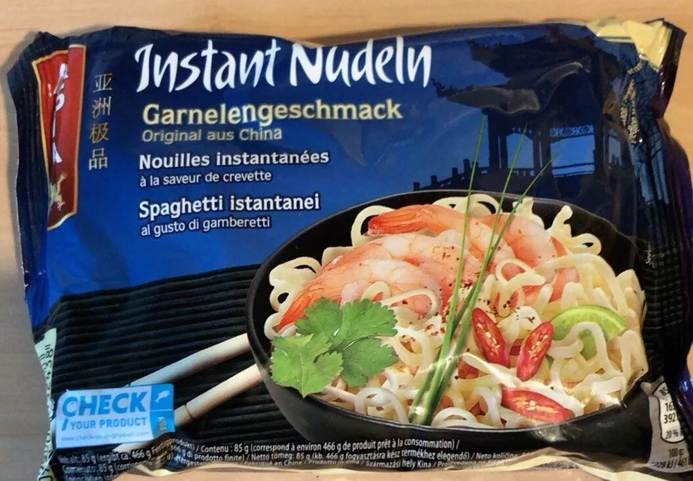 Nouilles instantanees
