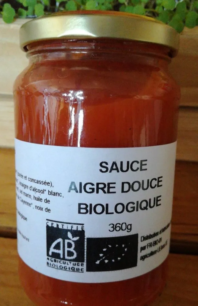 Sauce aigre douce biologique