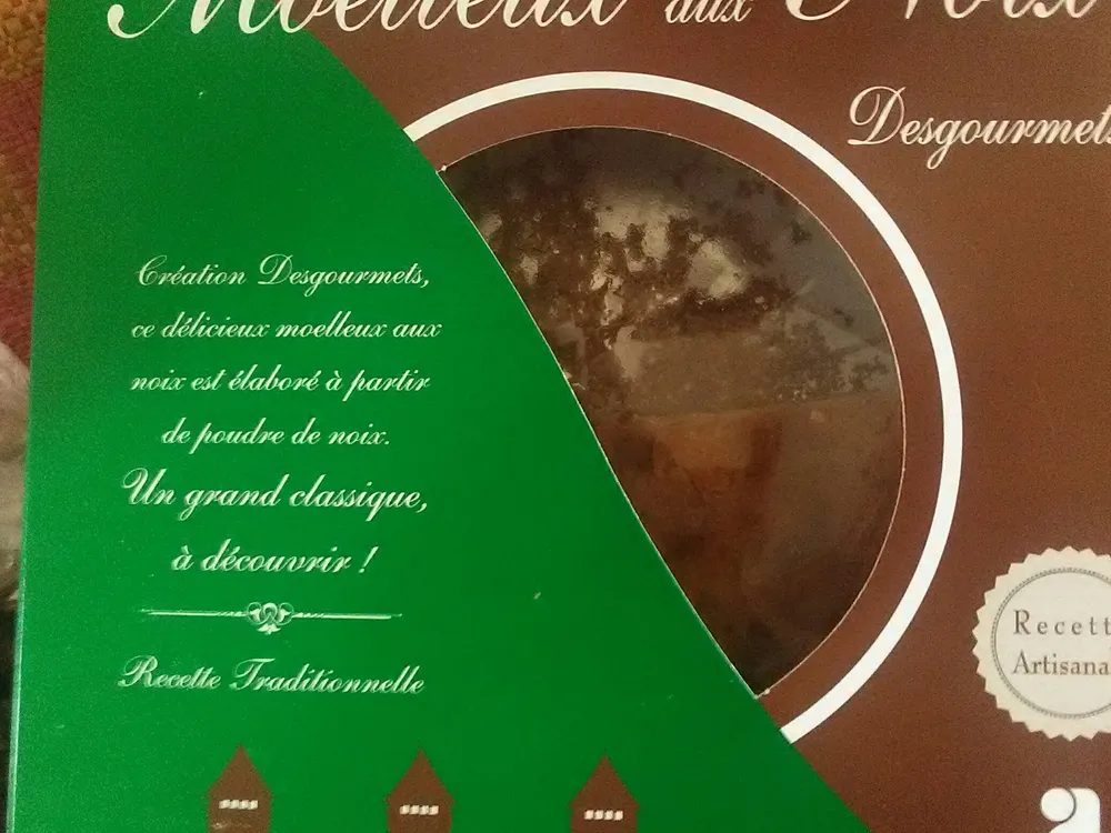 moelleux aux noix