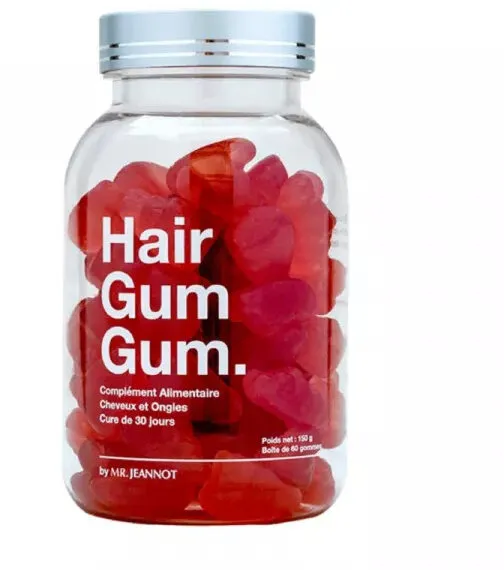 Hair gum gum.