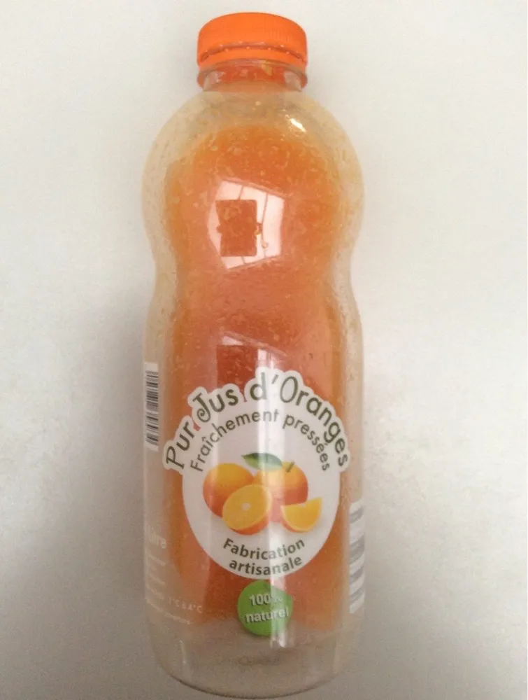 Pur jus d'orange pressée