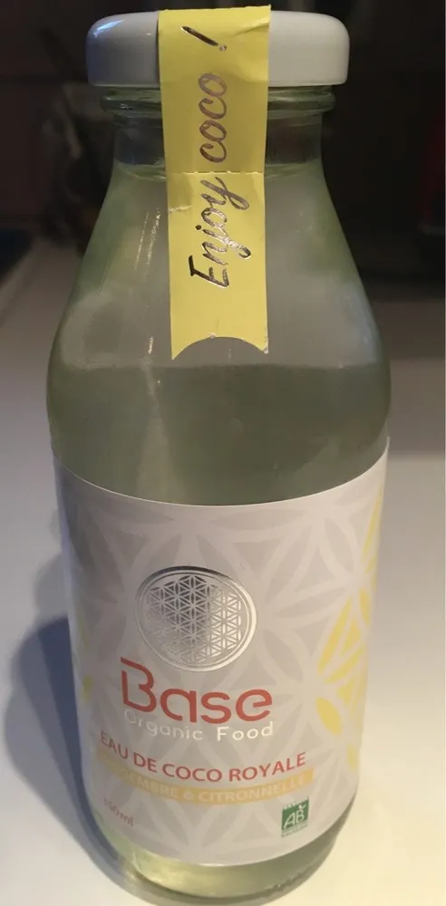 Eau de coco royale - gingembre et citronnelle