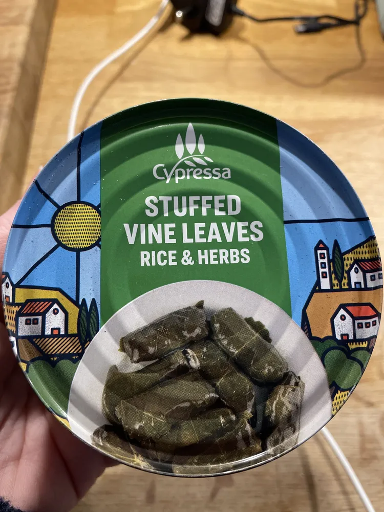 Stuffed Vine Leaves Rice & Herbs