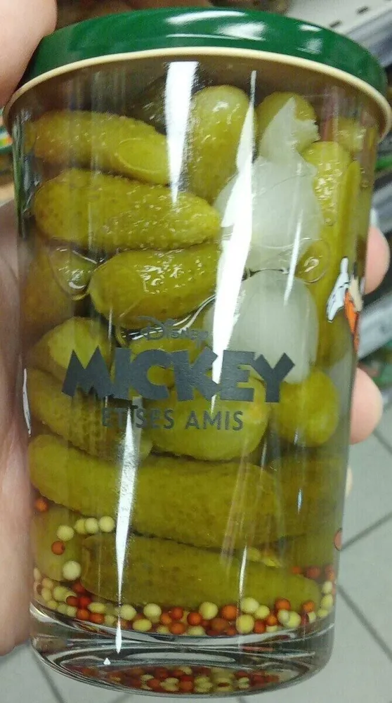 Cornichons extra fins au vinaigre pasteurisé