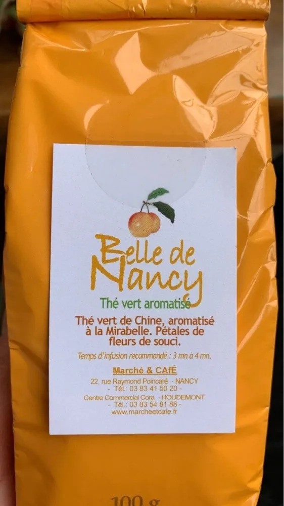 Thé vert aromatisé