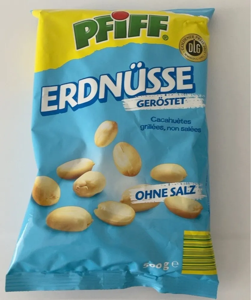 Cacahuètes grillées non salées