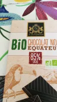 chocolat noir bio équateur 85%