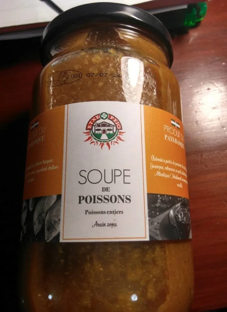 SOUPE DE POISSONS