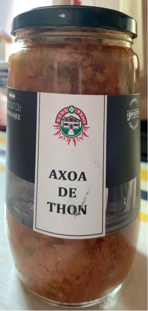 Axoa de thon