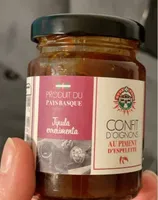 Confit d’oignons au piment d’espelette