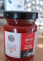Coulis de Piment d'espelette