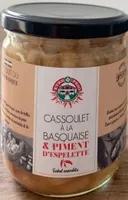 Cassoulet a la basquaise et piment d’espelette
